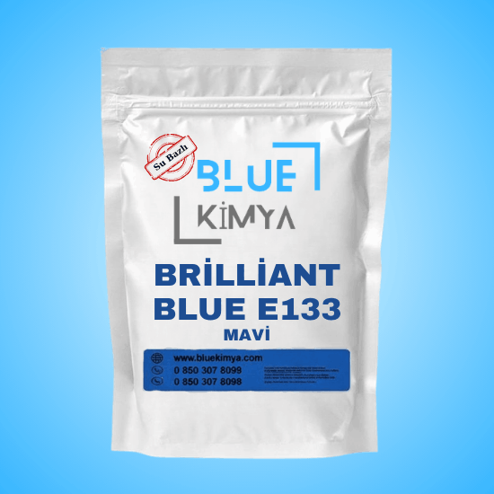 Brilliant Blue E133 Mavi Toz Gıda Boyası ürün görseli - Blue Kimya