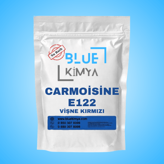 Carmoisine E122 Vişne Kırmızı Toz Gıda Boyası ürün görseli - Blue Kimya