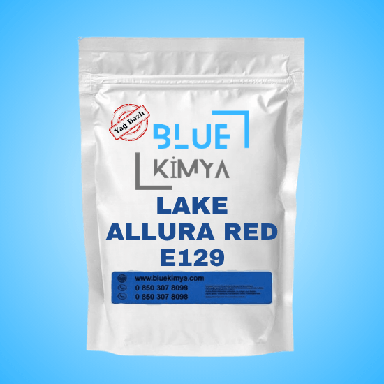 Lake Allura Red E129 Bayrak Kırmızısı Yağ Bazlı Toz Gıda Boyası ürün görseli - Blue Kimya