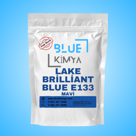 Lake Brilliant Blue E133 Mavi Yağ Bazlı Toz Gıda Boyası ürün görseli - Blue Kimya