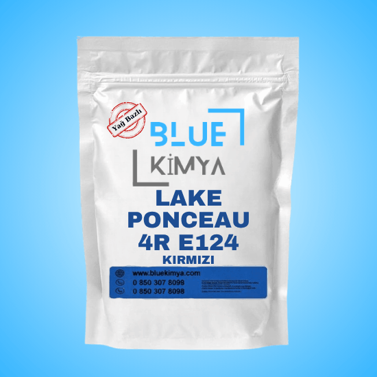 Lake Ponceau 4R E124 Kırmızı Yağ Bazlı Toz Gıda Boyası