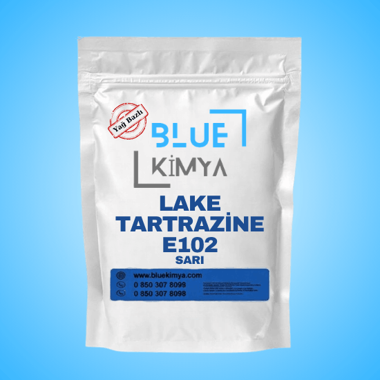 Lake Tartrazine E102 Sarı Yağ Bazlı Toz Gıda Boyası