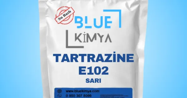 Tartrazine E102 Tartrazin Sarı Toz Gıda Boyası | Blue Kimya