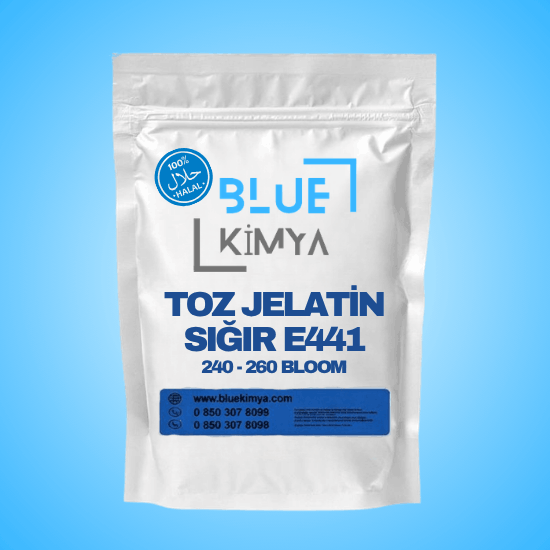 Toz Jelatin %100 Saf - Sığır 240Bloom