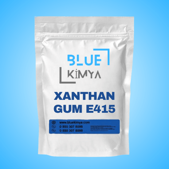 Xanthan Gum E415 Ksantam - Gam Stabilizör ve Kıvam Arttırıcı