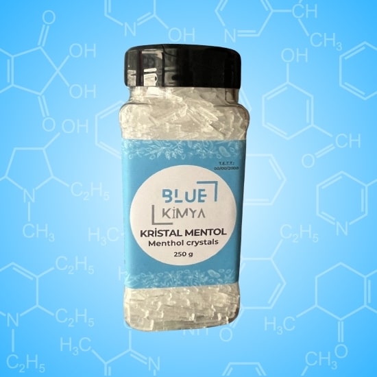 Kristal Mentol 250 gr - Menthol crystals (Gıda Kalite) - Kolay Kullanım