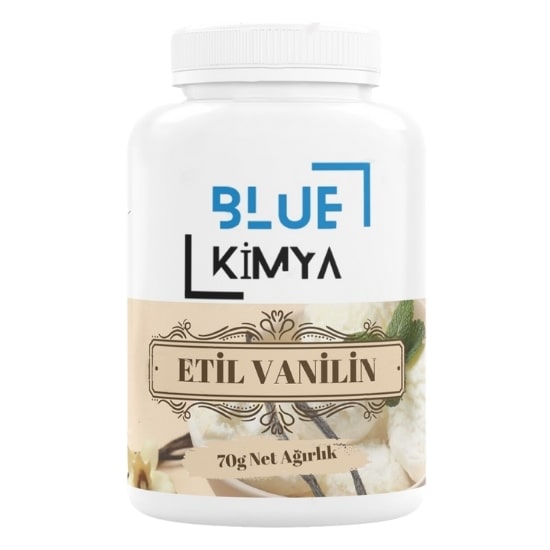 Etil Vanilin (%100 SAF) 70 Gr Ethyl Vanillin